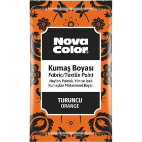 Nova Color 12 gr Turuncu Toz Kumaş Boyası