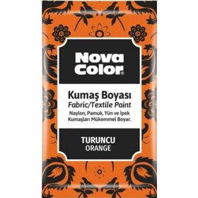 Nova Color 12 gr Turuncu Toz Kumaş Boyası