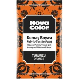 Nova Color 12 gr Turuncu Toz Kumaş Boyası
