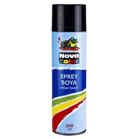 Nova Color 200 ml NC-805 Siyah Sprey Boya