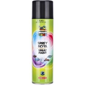 Nova Color 200 ml Siyah Sprey Boya