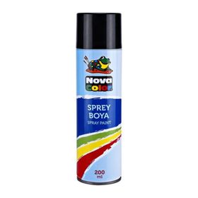 Nova Color 200 ml Siyah Sprey Boya