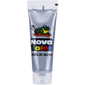 Nova Color 385 500 ml Gümüş Akrilik Boya
