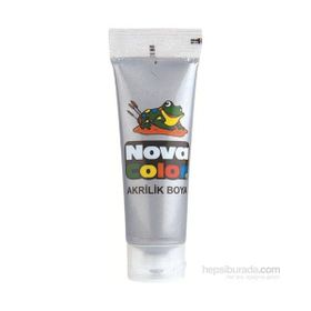 Nova Color 385 500 ml Gümüş Akrilik Boya