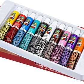 Nova Color 7 mlx10 Renk Tüp Guaj Boya Seti