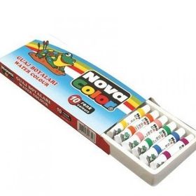 Nova Color 7 mlx10 Renk Tüp Guaj Boya Seti