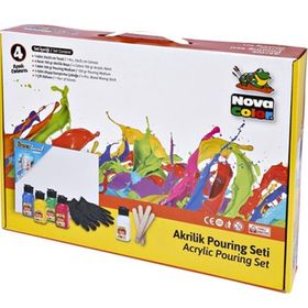 Nova Color Akrilik Pouring Seti Şiva (NC-2515)