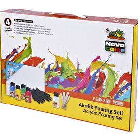 Nova Color Akrilik Pouring Seti Sonbahar (NC-2502)