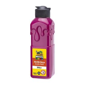 Nova Color Fuşya 250 ml Akrilik Boya