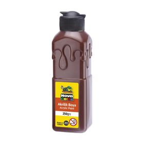 Nova Color Kahverengi 250 ml Akrilik Boya