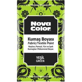 Nova Color Kumaş Boyası Toz Yeşil 12 gr.