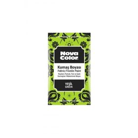 Nova Color Kumaş Boyası Toz Yeşil 12 gr.