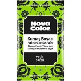 Nova Color Kumaş Boyası Toz Yeşil 12 gr.