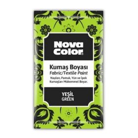 Nova Color Kumaş Boyası Toz Yeşil 12 gr.