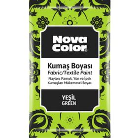 Nova Color Kumaş Boyası Toz Yeşil 12 gr.