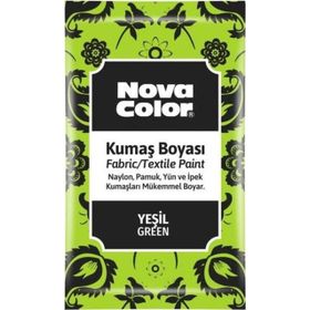 Nova Color Kumaş Boyası Toz Yeşil 12 gr.