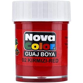 Nova Color NC-104 Kırmızı Şişe Guaj Boya