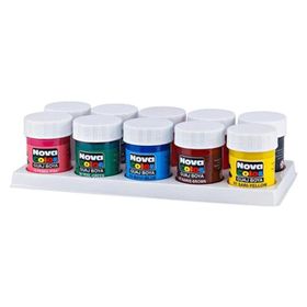Nova Color NC-114 10 Renk Guaj Boya