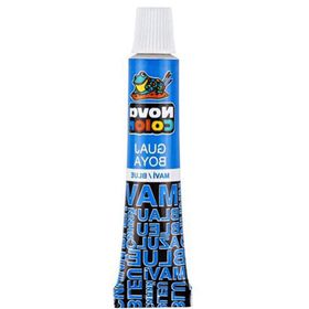 Nova Color NC-117 Mavi 12'li Tüp Guaj Boya