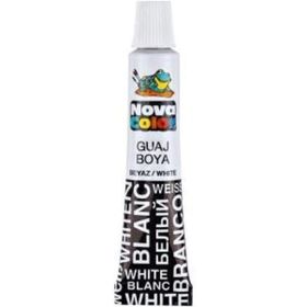Nova Color NC 119 Tüp Beyaz Guaj Boya