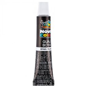 Nova Color NC 120 Tüp Siyah Guaj Boya