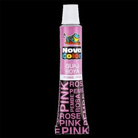 Nova Color NC-124 Pembe 12'li Tüp Guaj Boya