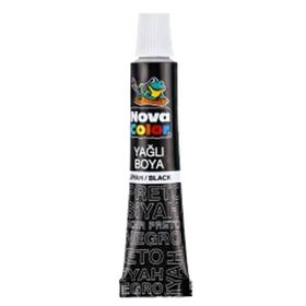 Nova Color NC-132 Siyah Tüp Yağlı Boya