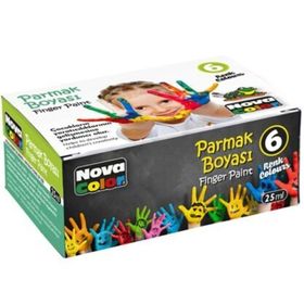 Nova Color NC-138 6'lı Parmak Boyası