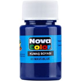 Nova Color NC-161 Mavi Kumaş Boyası