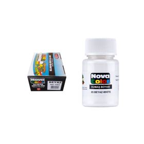 Nova Color NC-163 Beyaz Kumaş Boyası