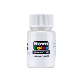Nova Color NC-163 Beyaz Kumaş Boyası