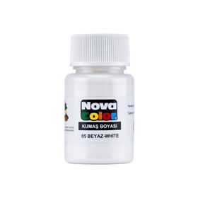 Nova Color NC-163 Beyaz Kumaş Boyası
