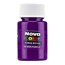 Nova Color Nc-167 Mor Kumaş Boyası