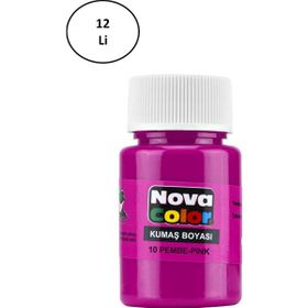 Nova Color NC-168 Şişe Pembe Kumaş Boyası