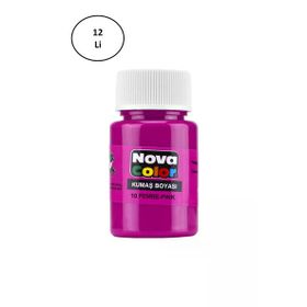 Nova Color NC-168 Şişe Pembe Kumaş Boyası