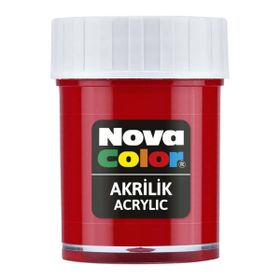 Nova Color NC-170 Kırmızı Şişe Akrilik Boya