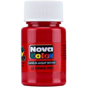 Nova Color NC-170 Kırmızı Şişe Akrilik Boya
