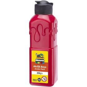 Nova Color NC-170 Kırmızı Şişe Akrilik Boya