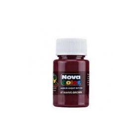 Nova Color NC-175 Kahverengi Akrilik Boya Şişe
