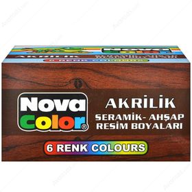Nova Color Nc-180 6 Renkli Akrilik Boya