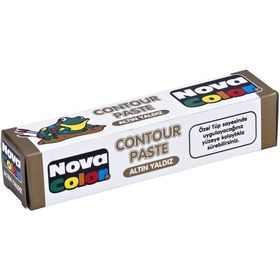 Nova Color Nc-186 Altın Renk Contür Paste