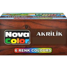 Nova Color NC-2006 6'lı 17 ml Şişe Akrilik Boya
