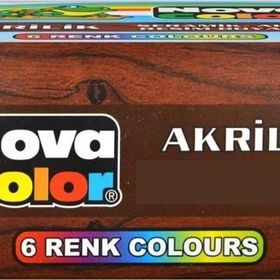 Nova Color NC-2006 6'lı 17 ml Şişe Akrilik Boya