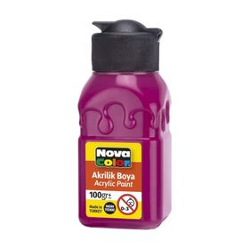 Nova Color NC-2024 Magenta 100 gr Şişe Akrilik Boya