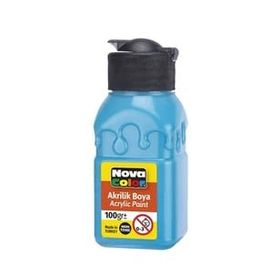 Nova Color NC-2026 Turkuaz 100 gr Şişe Akrilik Boya