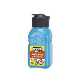 Nova Color NC-2026 Turkuaz 100 gr Şişe Akrilik Boya