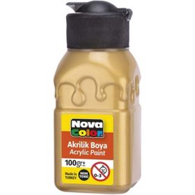 Nova Color NC-2035 Altın 100 gr Şişe Akrilik Boya