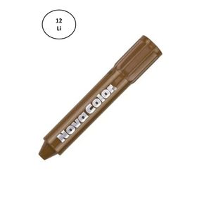 Nova Color NC-205 12'li Kahverengi Yüz Boyası