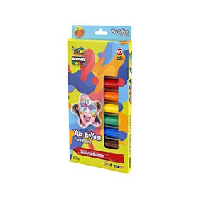 Nova Color NC-213 10'lu Set Yüz Boyası