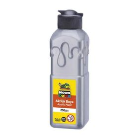 Nova Color NC-235 Gümüş Şişe Akrilik Boya